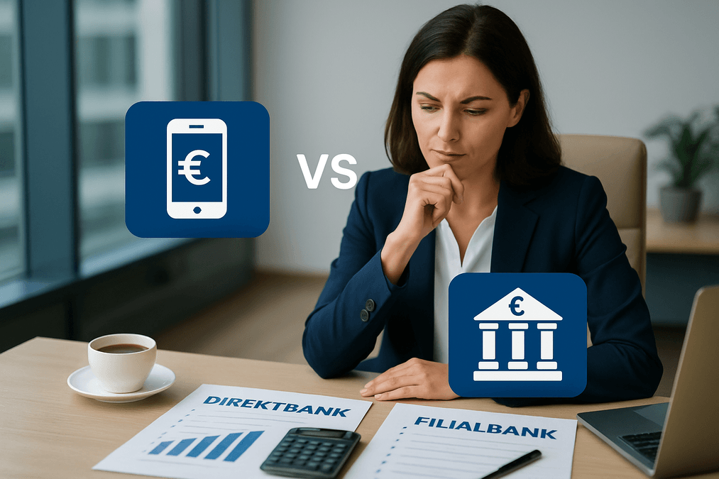 Direktbank vs. Filialbank 2025 – Der große Girokonto Vergleich