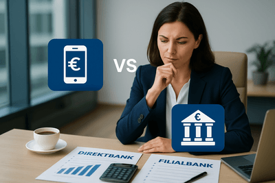 Direktbank vs. Filialbank 2025 – Der große Girokonto Vergleich